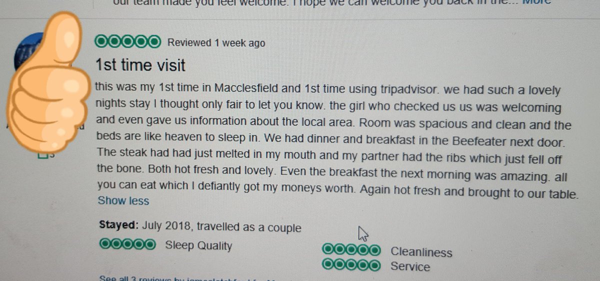 Great and 1 longest trip advisor review
Proud of my team and their efforts during busy summer. Service 81.2% YTD Up 9.6% vs LY and Rooms 73.5% YTD up 5.0% vs LY #ateamthatcares #flareandformula #servicemasters #4momentsoftruth <a href="/SDEBDD/">simon ewins</a> <a href="/RikkiQuinlan/">RQPI</a> <a href="/sjhicklin/">sjh</a> <a href="/StaffsCheshire/">Cheshire & Staffs</a>