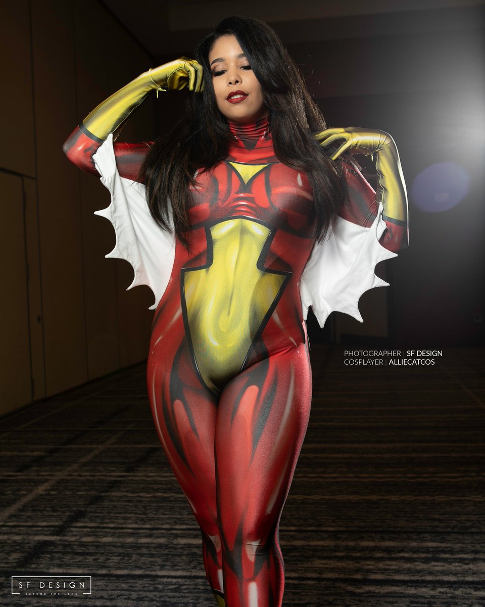 SFDesign21's tweet photo. Do you prefer spider woman's old outfit or new 616 outfit?
Cosplay: Spider Woman
Cosplayer: @alliecatcos
📸: @sfdesign21
#blerdcon #blerdcon2018 #marvel #marvelcomics #spiderman #spiderwoman #cosdope #cosplay #cosplaying #cosplaywhileblack #comics #comicocn https://t.co/7nLGhs2DQY
