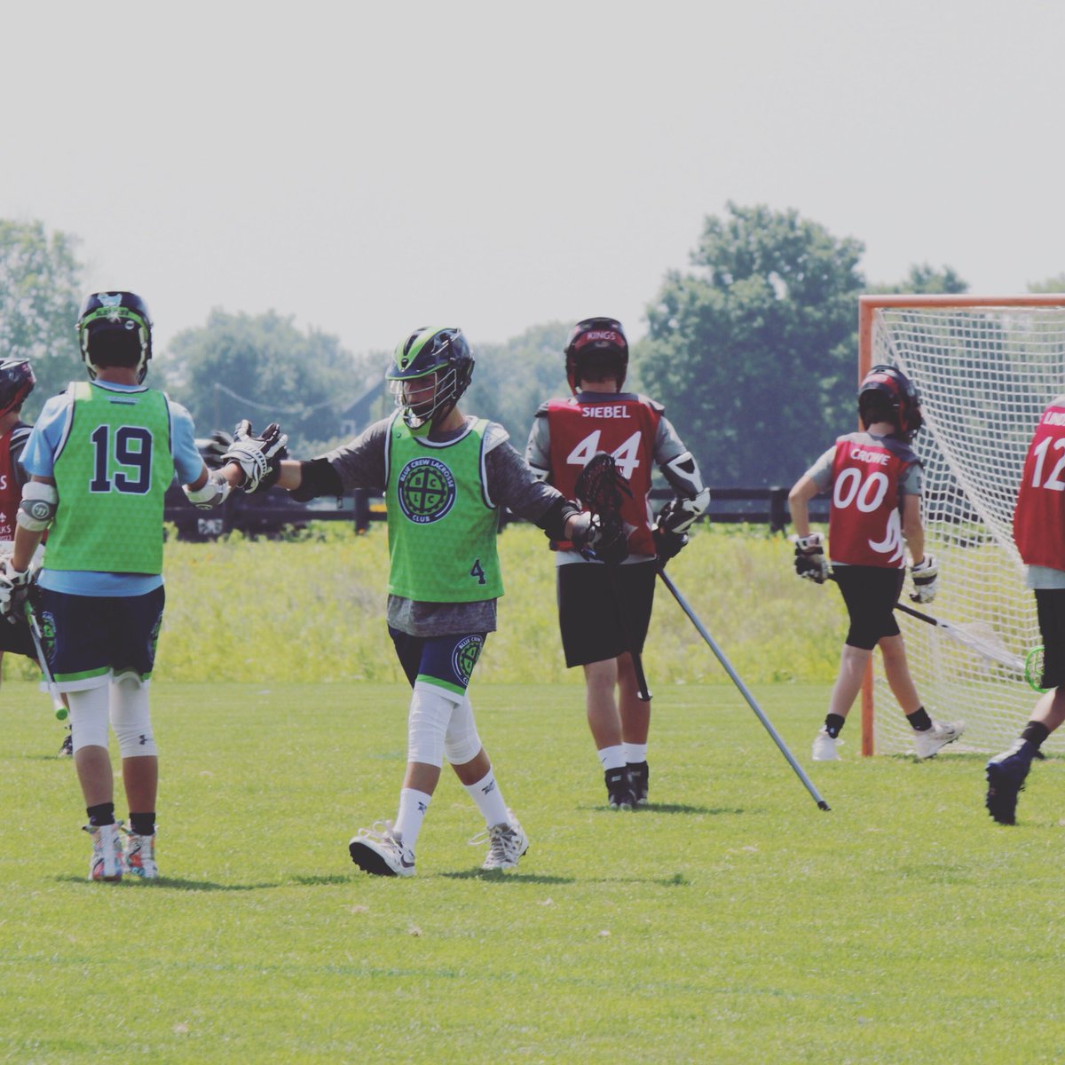 BlueCrewLax's tweet photo. When Gavin Limotte scores a goal you know his bro Logan Yatooma will be there to congratulate. #BlueCrewLax U14s #BrosOnAndOffTheField #CoalitionLaxFamily #CoalitionLax #Lacrosse #MittenLax @nxtlacrosse #TheGrail https://t.co/1HS2aESzzh