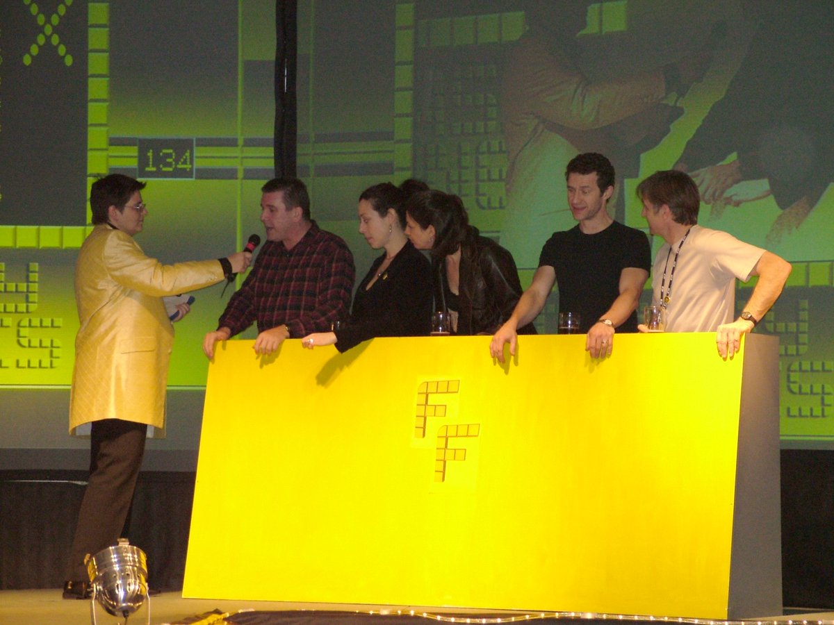 SciFiBall's tweet photo. We like to encourage our guests to participate in the games we play @SciFiBall . Who do you recognise on the Canadian team? #gameshows #trekexpert #thexfiles https://t.co/eg1MWtPhXp