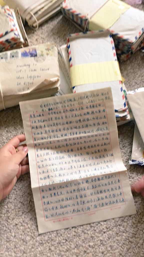 sumacy's tweet image. my parents were in a long distance relationship for a few years after my dad moved to the u.s but they kept in touch through all these letters.. do you hear me crying