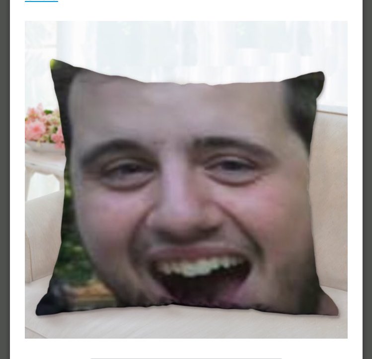 Cole5cents's tweet photo. Folks, with the “Jimi” shirts being a huge success, I’ve decided to introduce my newest addition, the Jimbo pillow. The Jimbo pillow offers variety and comfort to any bedroom set. It’s a plush pillow you can either punch or sit on. The choice is yours. https://t.co/AHfiOezxlG