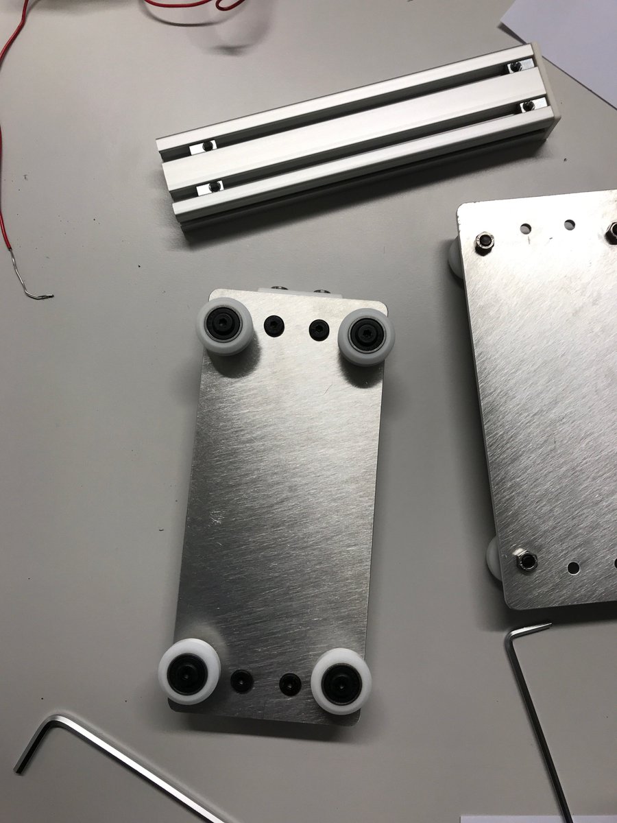 physcomplab's tweet photo. 96 assembly stages, hundreds of individual components. Documenting each step of the process in detail using GitHub issues. Lucky to have a great team:  three of the group's summer students (an engineer, a physicist, and a computer science major), are helping make this possible. https://t.co/59fUcaQZee