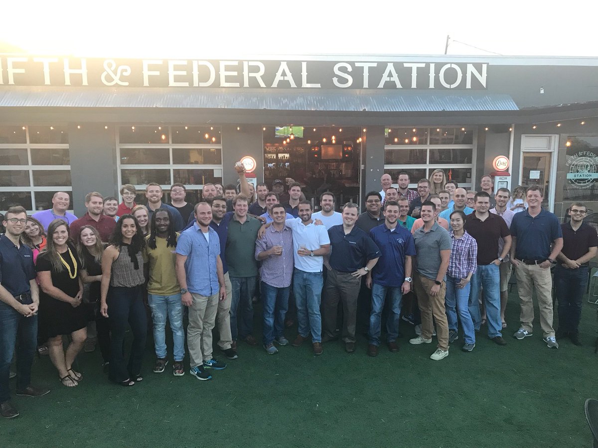 Finishing up the day with a fun evening at <a href="/Fifthandfederal/">Fifth & Federal</a>! @DomEnergyVA @FramatomeUS <a href="/NA_YGN/">NAYGN</a>