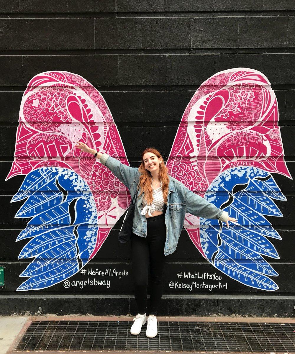 #tbt to angels in New York City! 👼🏻🌃💘 Kate visited New York in May with Chorale Saint Jean, a francophone choir from Edmonton, to perform Requiem for the Living by Dan Forrest at Carnagie Hall! #withthesewings #ua_pibetaphi #ualbertasororities #indulgeinsisterhood