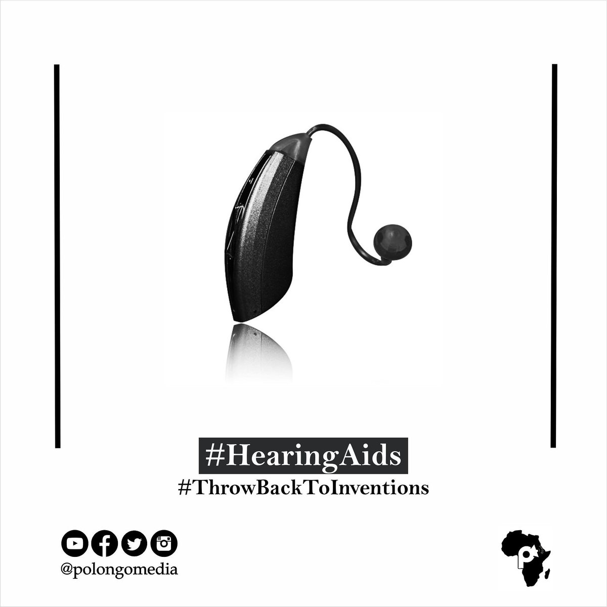 PolongoMedia's tweet photo. Hello #PolongoCommunity, let's #ThrowBackToInventions
#hearingaid is a device designed to improve hearing by making sound audible to a person with hearing loss. Hearing aids are classified as medical devices in most countries, and regulated by the respective regulations.
Thread https://t.co/O0KhhTWf1x