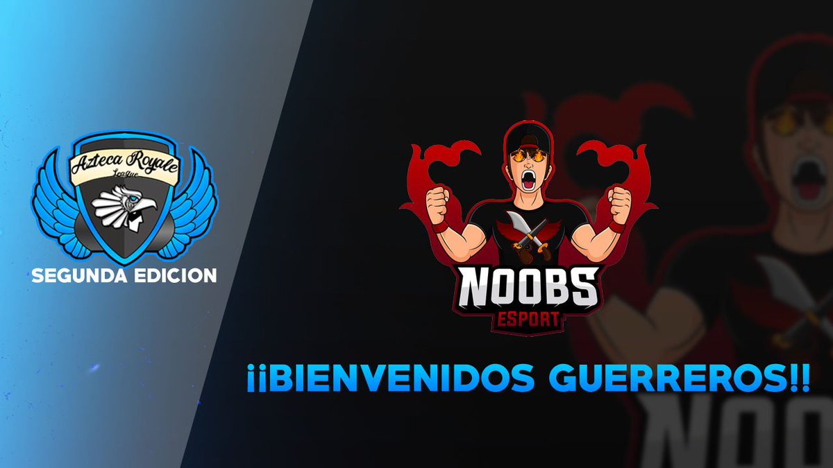 🔵Le damos la bienvenida al equipo 28/32 inscrito en la AztecaRoyaleLeague🔵

🔰Ellos son <a href="/NoobsEsports_CR/">Noobs eSports®</a>

País:México