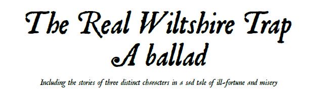 _davereeves's tweet photo. The Real Wiltshire Trap: A Ballad –new performance piece for @bct_us Fri 9/8- @BCLivingMuseum 4.45, 5.30, 6.15, 7.00pm – Museum adm 4-8pm £5pp #BackIn10 “Like a shadow in the courtyard/ Like an upstairs curtain’s twitch/ Like a shuffle down the towpath/ Like sweet revenge’s kiss“ https://t.co/EWToc5EpjZ