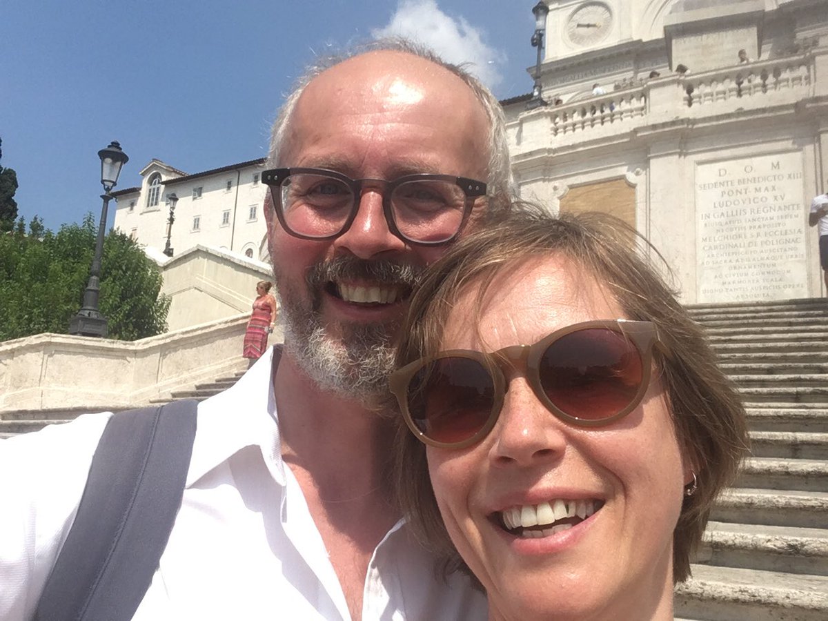 PrimroseVicar's tweet photo. 50th Birthday holiday - Spanish Steps https://t.co/o1EmmxAtpP