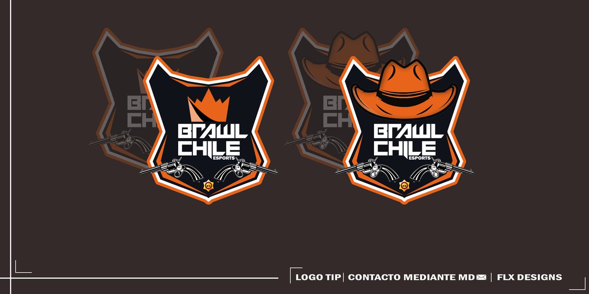 felixeliasn_'s tweet photo. #Nuevo | LogoTipo dos versiones para @Brawl_ChileGG ! https://t.co/OsALoUZy8p
