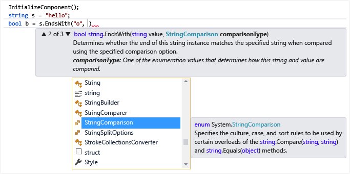 VisualStudio's tweet image. ...all the goodies you want to know about #IntelliSense in #VisualStudio - learn more about the code you&apos;re using, keep track of the parameters you&apos;re typing, and add calls to properties and methods with only a few keystrokes: 
msft.social/NUNtN9