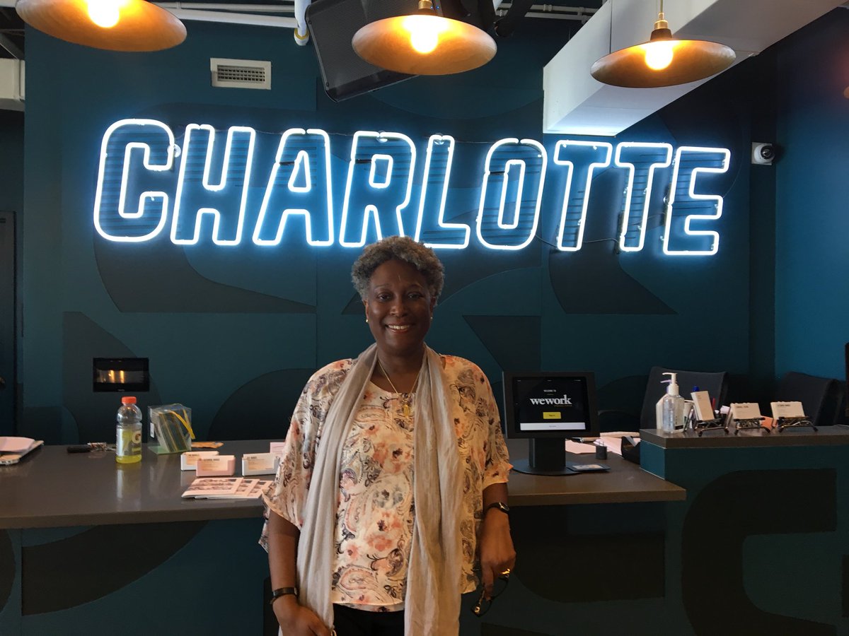 sustahgirl's tweet photo. Visiting a great city and participating in a great event. #iamwalkerslegacy
#walkerslegacy
#wlmovemakers18 #charlotte #cityofcharlotte #WeWork @Val_NYDreamgirl 

@wl_charlotte https://t.co/gBlmZavt6g