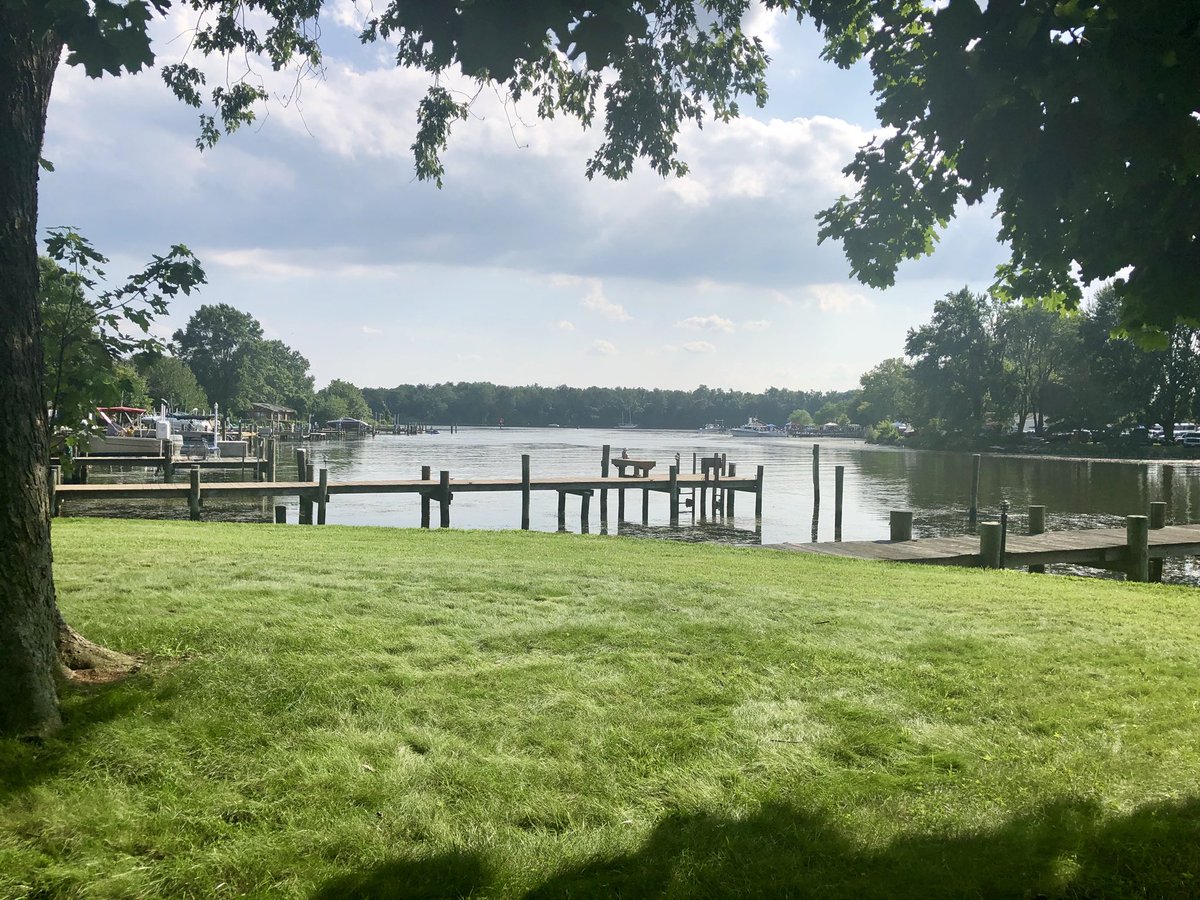 AllisonForAll's tweet photo. It's wild how different parts of the state can be. Never seen this part of #BaltCo before, but it's lovely! We had a nice time canvassing our neighbors in Bowley's Quarters. Now it's time to cool off in the A/C for "Office Hours!" 

#BetterBaltCo 💙 #RunForSomething 🏃‍♀️ https://t.co/anT0tcU9wU