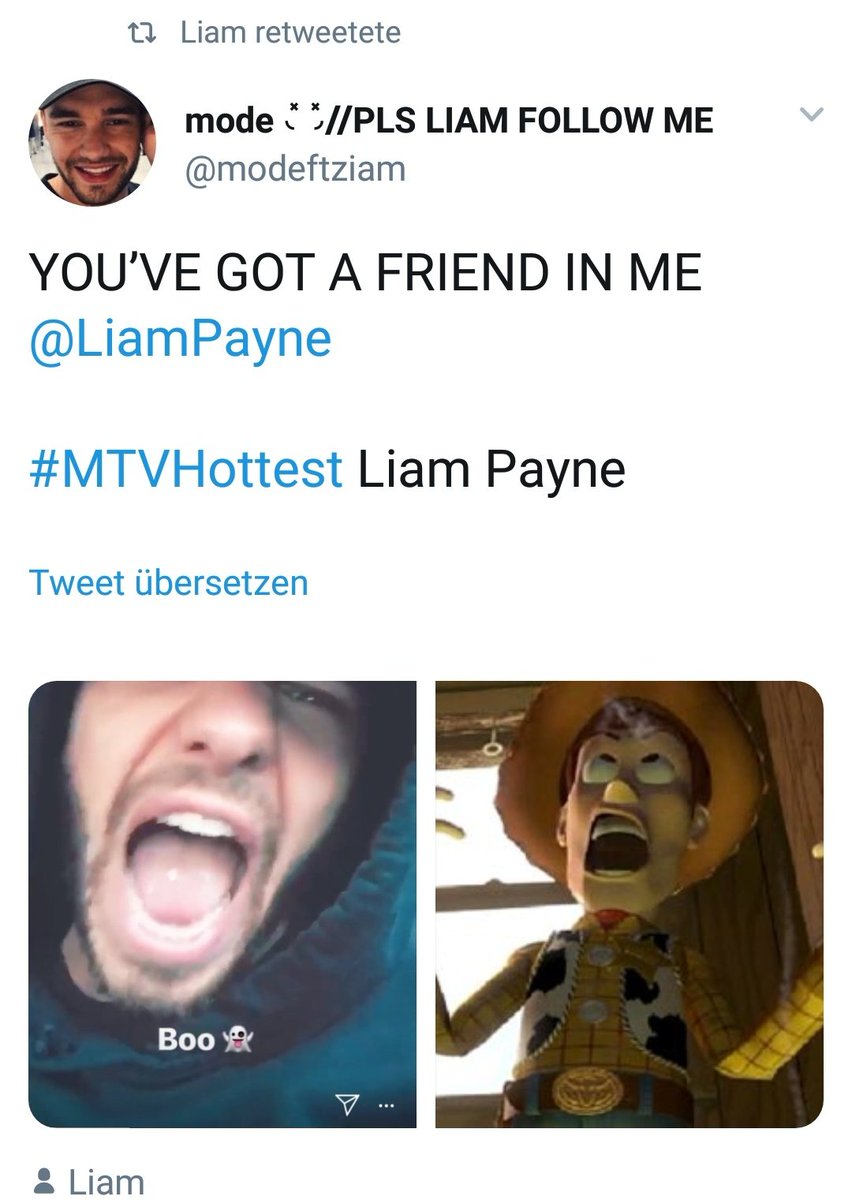 Liam is wildin today