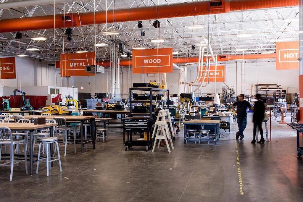 TweetmoreBmore's tweet photo. Looking for a state-of-the-art MakerSpace in Baltimore? Look no further The Foundery and CityGarage have top of the line industrial equipment for anyone to use.#UnderArmour #baltimorestem #STEM #makerspace https://t.co/0rzVHv19Ro