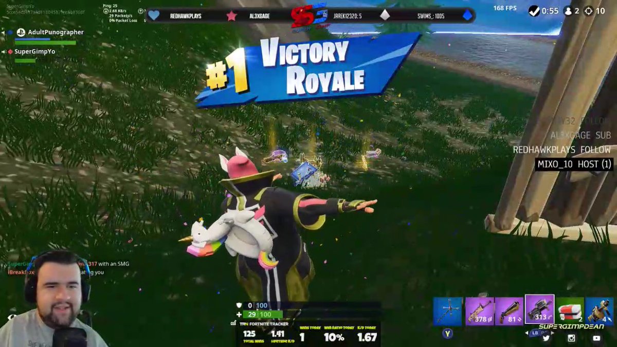 SuperGimpDean's tweet photo. Ran into some unfortunate audio issues in the beginning, but today was a great stream! Two wins, 4 hour cast, good people, awesome time. If youβre not following already you should check it out. Youβre missing out!
https://t.co/iVhy6DNCiN https://t.co/pOlwoNCekD