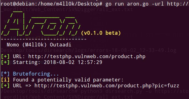 Dr2moke's tweet photo. RT KitPloit "#Aron - A #GO #Script For Finding #Hidden GET &amp; #POSTParameters https://t.co/SUVFWvJj1L https://t.co/BnBiibjNy9"