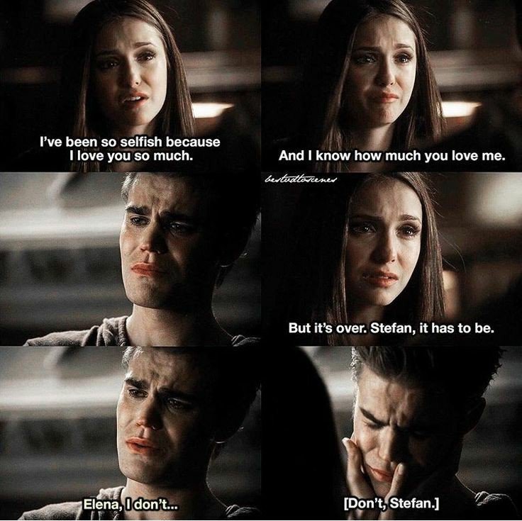 vampire diaries stefan and elena quotes