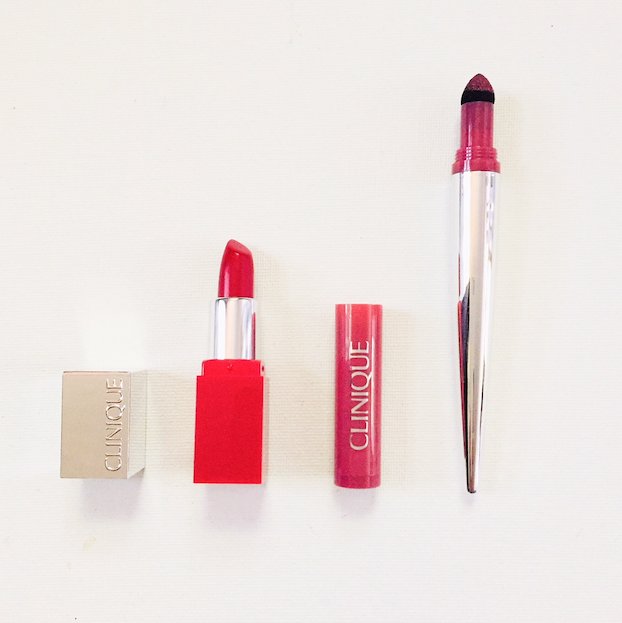 davelackie's tweet photo. Today's luxe beauty Twitter giveaway is this cute Clinique lip set with a travel-sized Lip Pop and a Lip Shadow! To enter, follow @davelackie &amp; RT https://t.co/kBxXIB0dby