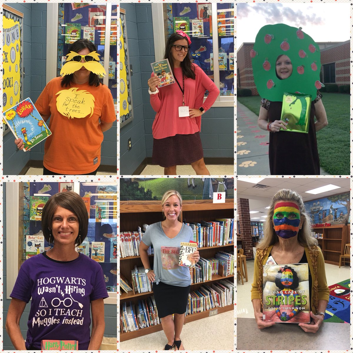 agrippasmock's tweet photo. @LibertyES1 teachers spreading the love on #BookLoversDay #bestjobintheworld #CCSDfam https://t.co/eBG3CUo8b5