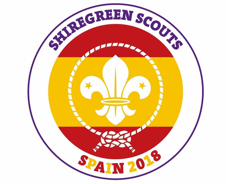 Less than 24hrs until Shiregreen Scouts go to Spain! Our first international camp! We are prepared. #iScout #ScoutsOnTour #prepared