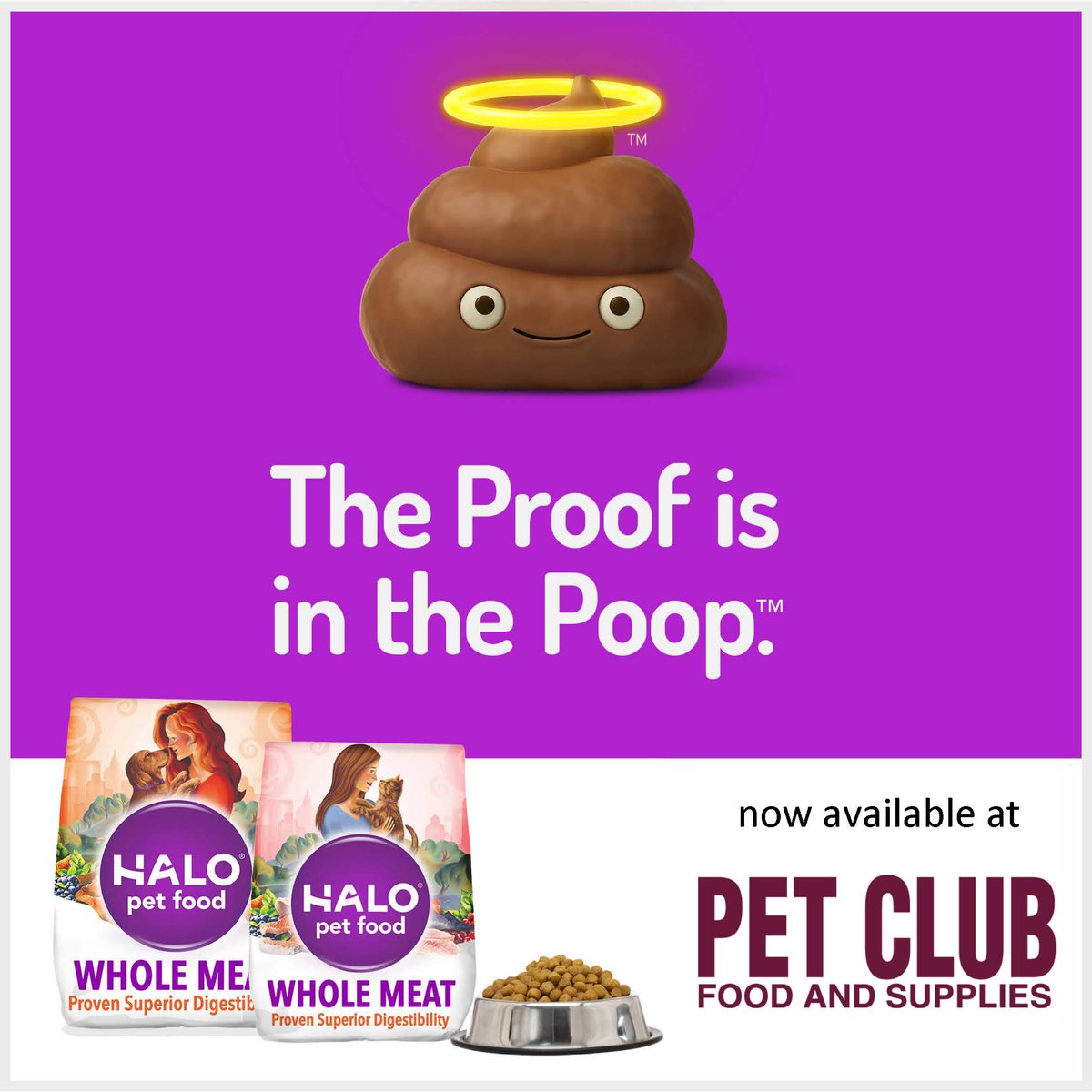 All Natural, NonGMO Dog & Cat Food Halo, Purely for Pets