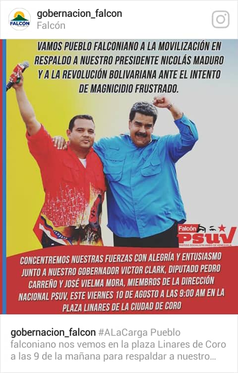 jeancarlosnavar's tweet photo. @NicolasMaduro @vclarkb @Pito_Acosta @PedroCarreno_e @VielmaMoraJG @ATelloPsuv2 @psuvfalcon @ori_falcon https://t.co/gCNBKNi4st