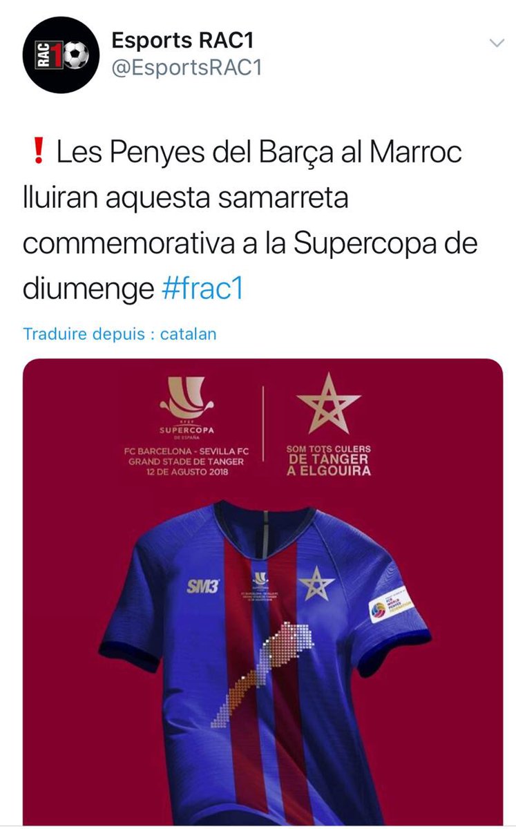 PBKenitra's tweet photo. #SM3 #FCBworld #PBKing #Penyes https://t.co/daK3OoghDN