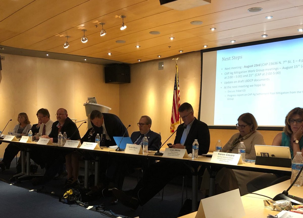 HBACA_AZ's tweet image. HBACA sitting in Governor @dougducey's DCP Steering Committee to help avoid water shortages for Arizona. #AZDCP