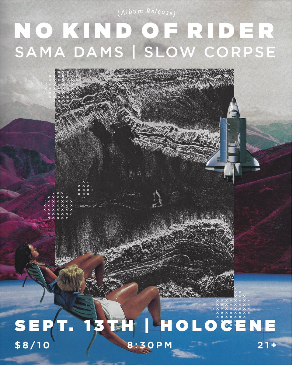 NEXT PDX show is <a href="/holocene/">holocene</a> Sept 13 w/ <a href="/nokindofrider/">No Kind Of Rider</a> (record release!) &amp; <a href="/slowcorpse/">Slow Corpse</a> ~ oooh!
