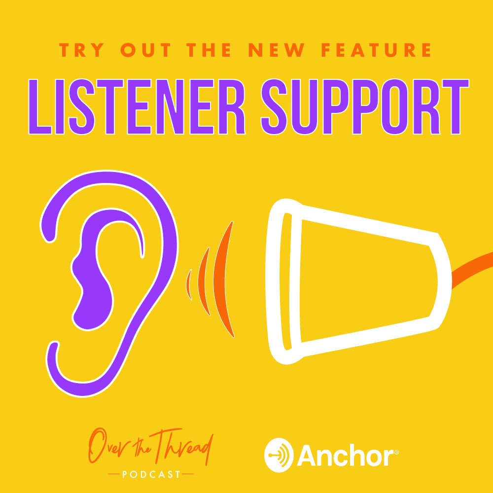 overthethread's tweet photo. #ππ» @anchor ππ»
https://t.co/hAY9jZcQhn
#podcast #anchorfm #podcastshow #overthethread #listenersupport #bigreveal #partnership https://t.co/eG2BpmAvff