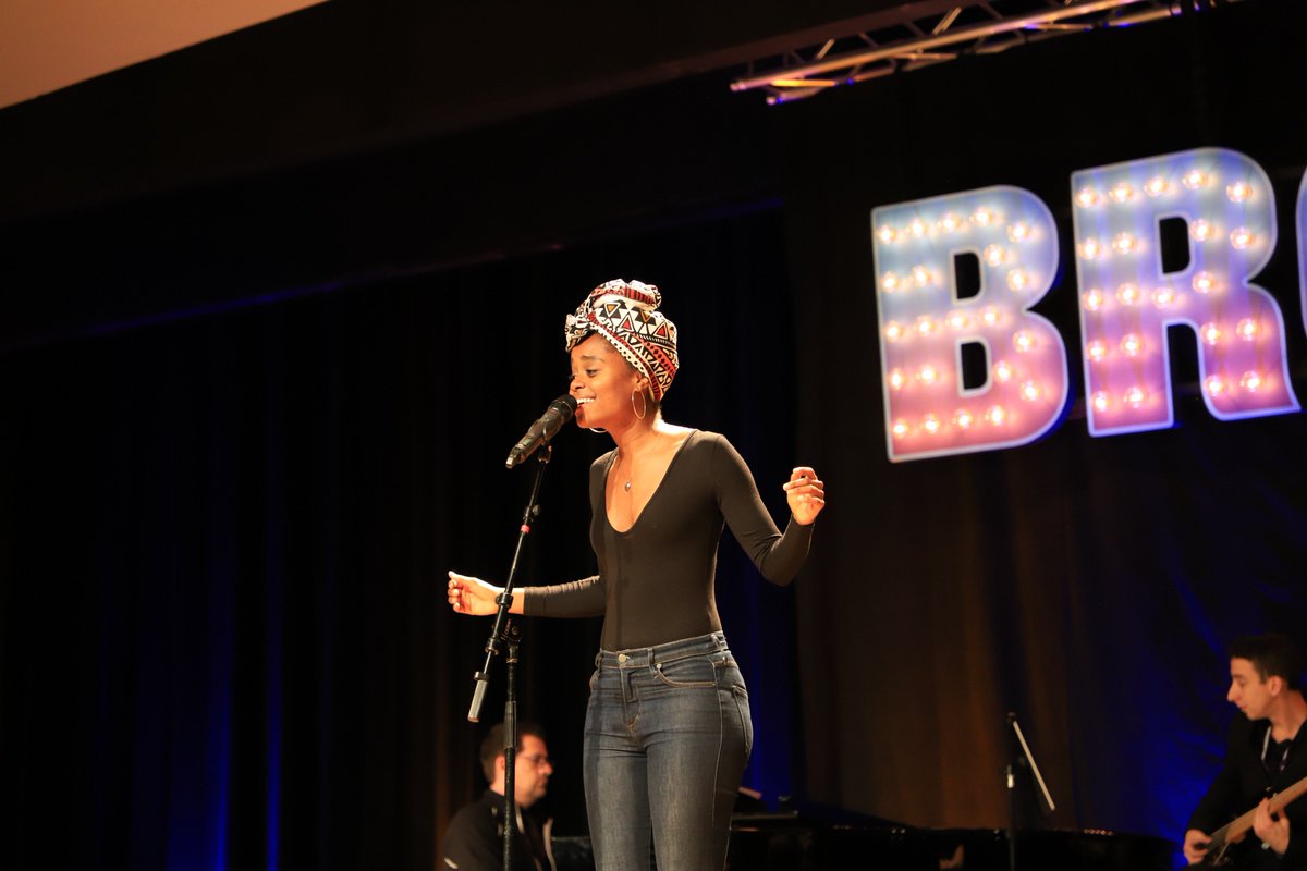 bwaycon's tweet photo. We'll never be this happy again! #TBT to when @DeneeBenton sang her heart out at #BwayCon2018. https://t.co/GCKen4tG2x