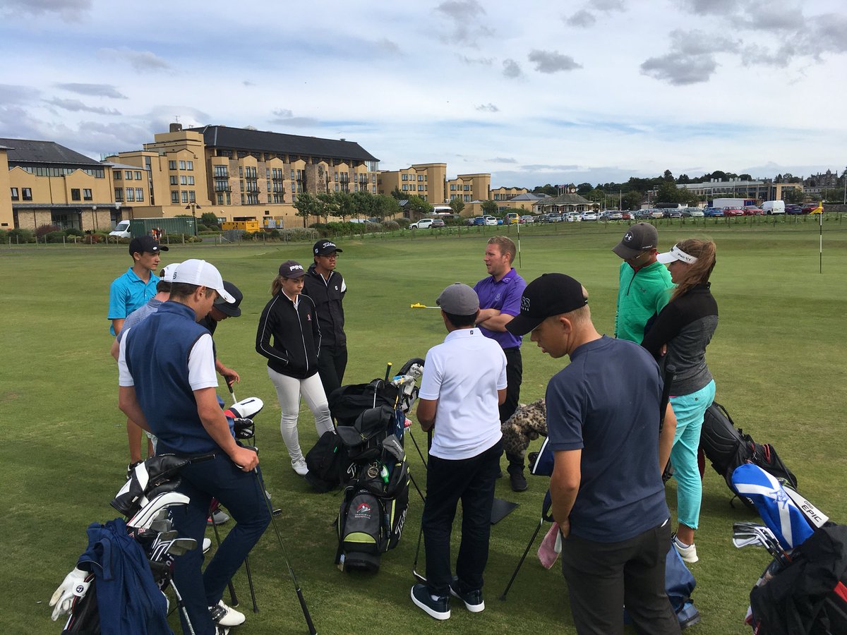 StAndrewsGC's tweet photo. Wow, what a wonderful group of Juniors we have had attend our Elite Camp this year. Great golfers &amp; great people!! 👏

Big thanks to @scottheraldgolf &amp; the Team @TheHomeofGolf for some fantastic coaching &amp; guidance throughout the week. 👍

Until next time 😎 CL https://t.co/oMvkEn84YR