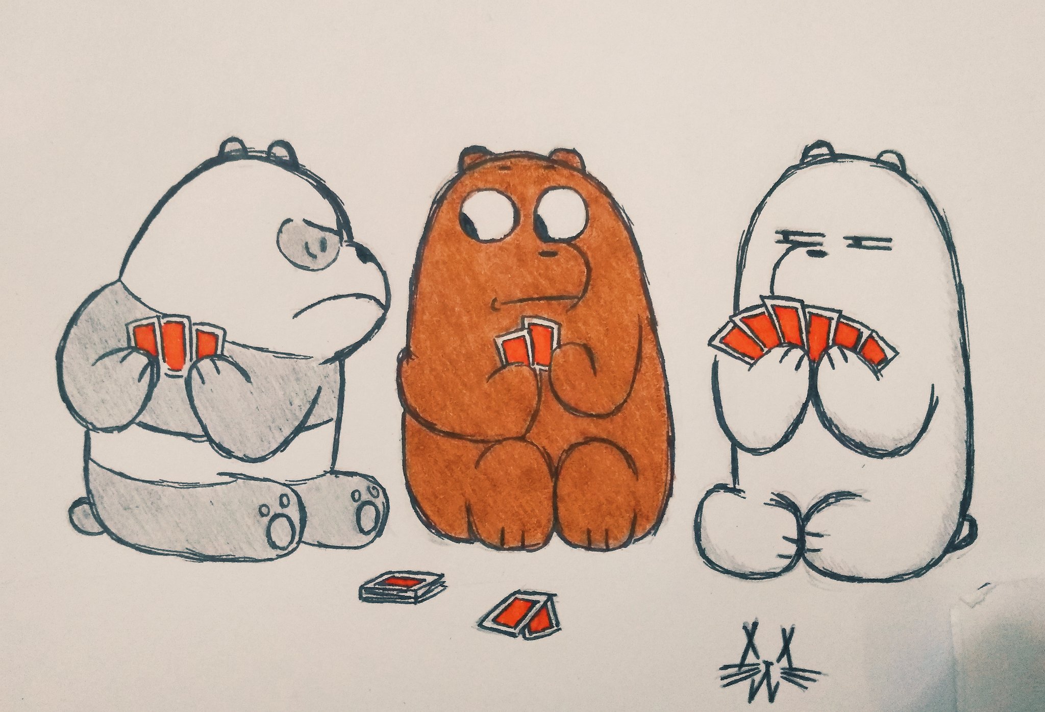 JCR  on Twitter We  Bare  Bears    sketch  