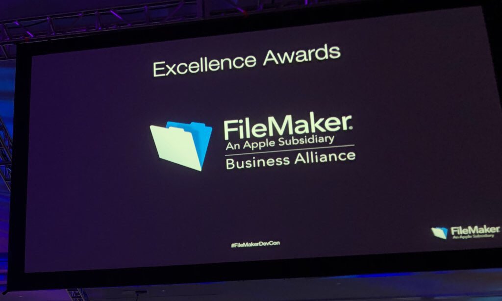 CrossITServices's tweet image. We are beyond honored to be a winner of the Excellence Award in Development at #FileMakerDevCon!
#FileMakerDevCon18
#FileMakerDevCon2018