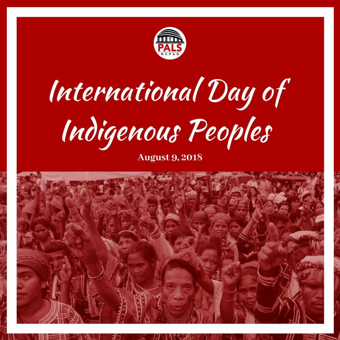 PALSncpag's tweet photo. Nakikiisa ang PALS - NCPAG sa pagsulong ng mga karapatan ng kapatid nating Indigenous Peoples.

Angkinin natin na ang Pilipinas ay para sa Pilipino, anuman ang grupong ating kinabibilangan. 

Nasa ibaba ang buong pahayag ng PALS - NCPAG.

#IPsRights
#TatakPALS https://t.co/0nDUPRlSuZ