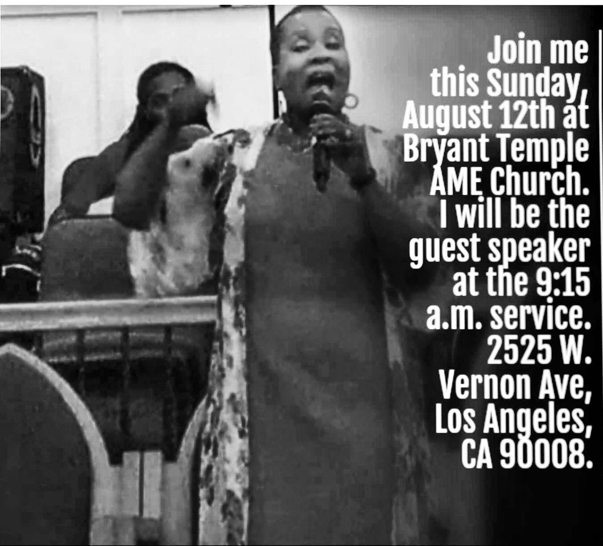 Los Angeles and the surrounding areas I will be in your city this Sunday and I would love to see you!