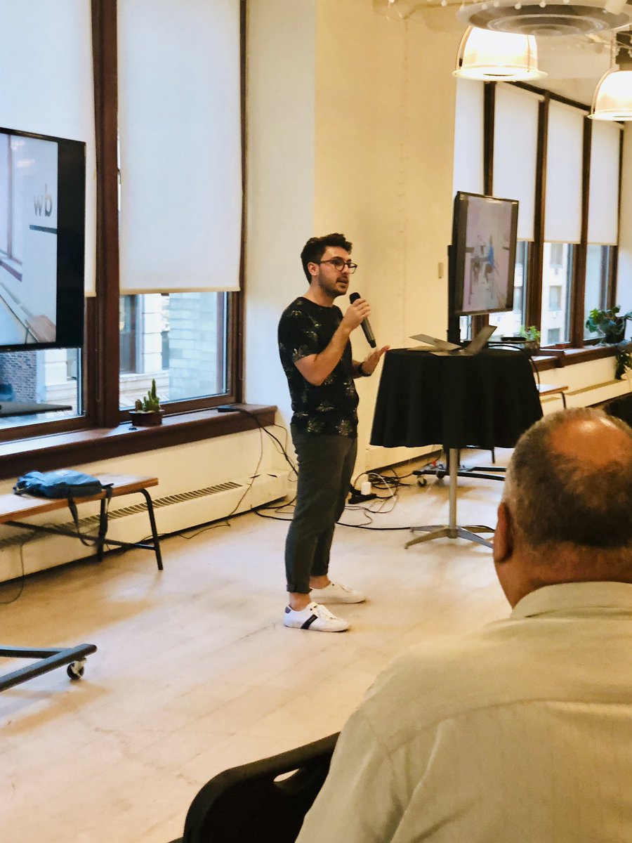 BlakeFJesse's tweet photo. At the intersection of Suits &amp; Hoodies is where we @Work_Bench find most great things! 

As CoFounder and CTO of @accupara , @aptrekr explores how/ why #engineering time is wasted and best practices in finding a solution at tonight’s Continuous Delivery Meetup. https://t.co/3O4bWpkQpS