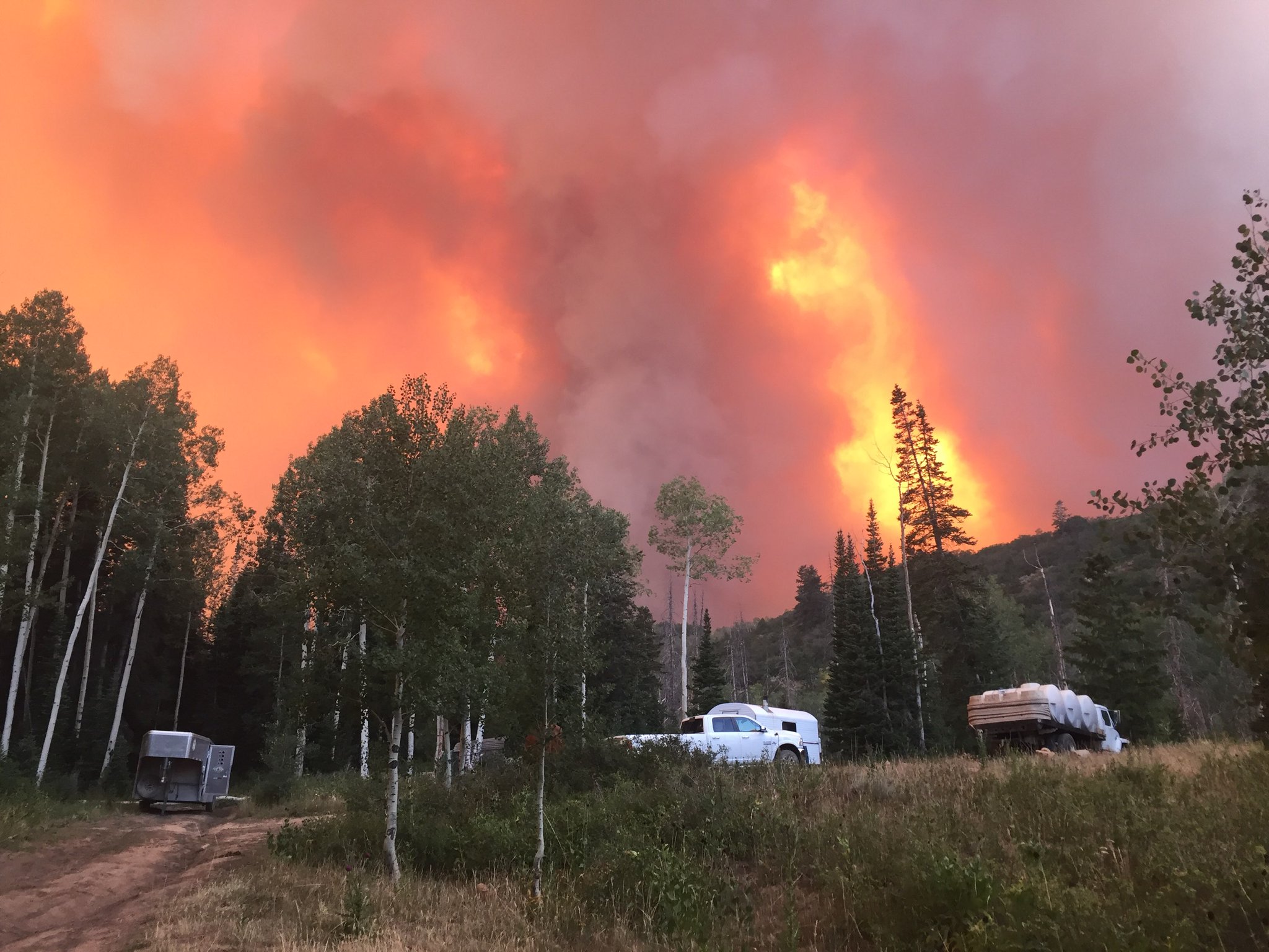 Utah Fire Info on Twitter "CoalHollowFire Due to heavy smoke and fire