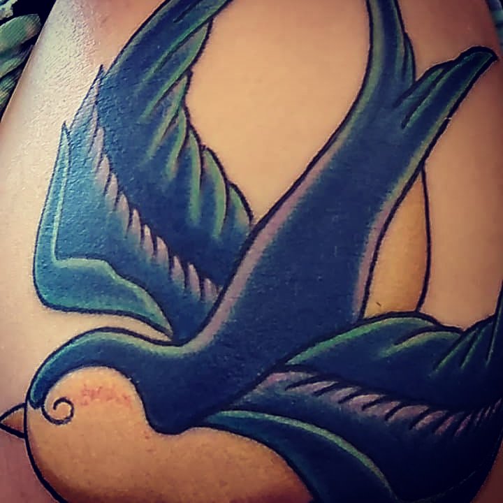 Kris Skee at Psycho Ink Tattoos is the amazing, professional arty who did this tat.🤘🤘🤘