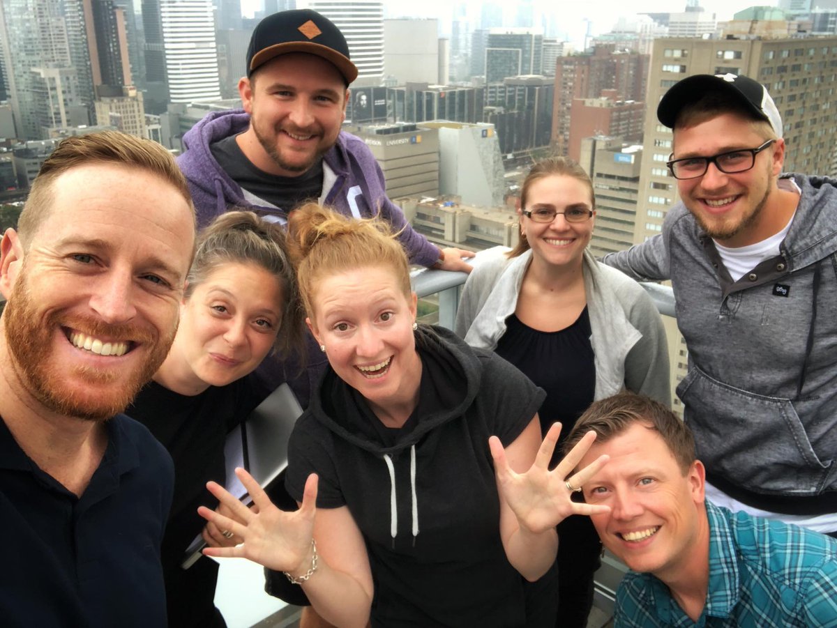 CestPasGeniAl's tweet photo. Our team is so excited about designing and testing the science puzzles for the next season of the youth TV show Échappe-toi si tu peux #ONfr #cpgal #Toronto https://t.co/u4PL3lzkA1