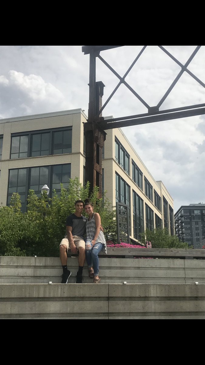 ajshoe9914's tweet photo. Happy one year to my best friend and the girl who makes me the happiest guy around. Thanks for putting up with me for a whole year and can’t wait for many more to come @erica_ramire ❤️❤️ https://t.co/nWc5Y6r12M