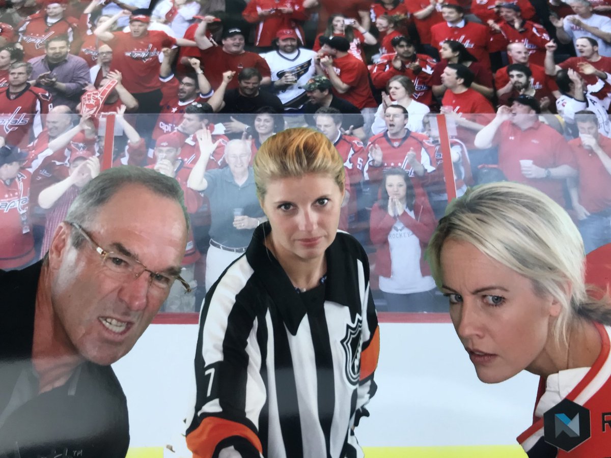 LauraDiakun's tweet photo. Things are getting serious at the Bill McCreary Charity Golf Classic @tvnatasha @djpoulin20 #Offisde #Fore https://t.co/1by6VwHQ8N