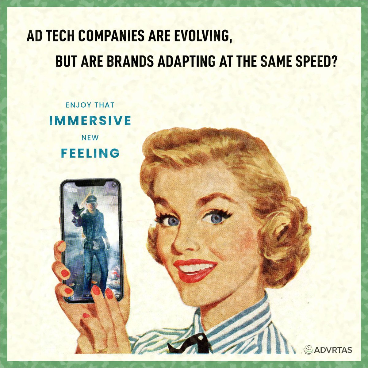 Advrtas's tweet photo. Brands like Domino's, our partner Netflix, and L'Oreal are all in when it comes to #ImmersiveTechnology. If you haven't taken the leap yet, maybe this will convince you: https://t.co/JsztMVaars #AI #EmergingTech #advrtas https://t.co/kFXPze6RrV
