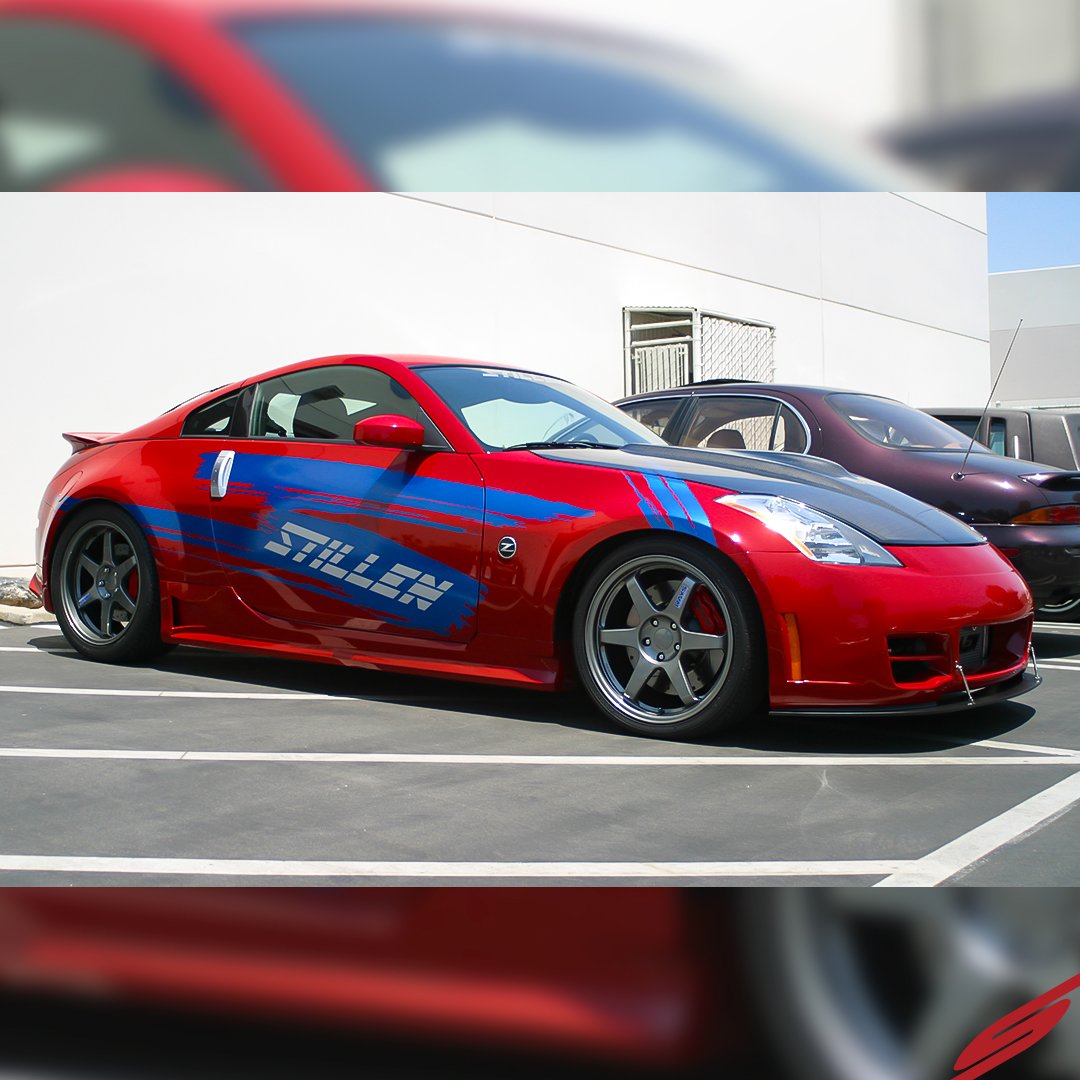 STILLEN's tweet photo. Throwback Thursday from 2004 when we had a National Z Convention and Dyno Day! πΊπ²πππ― #throwbackthursday #stillen #teamstillen #madeinusa #nissan #350z #nissan350z #z33 #stillenfascia #bumperupgrade #dynoday https://t.co/FauAwLnhlZ