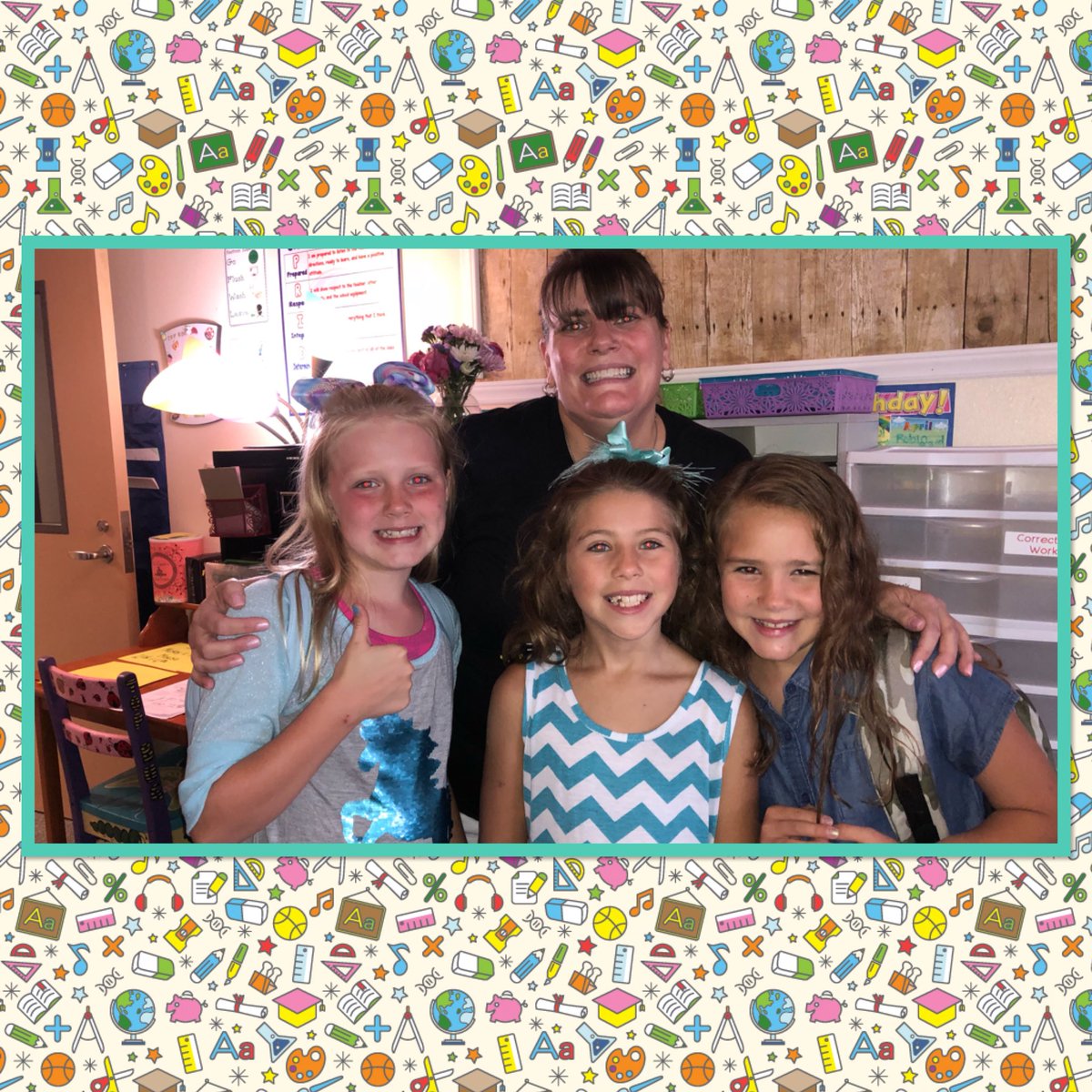 HaniganLady's tweet photo. I am a lucky teacher to have these girls in my class this year! #IESinspire #IESAPD https://t.co/woXLUjWrIF