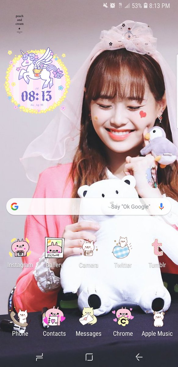 home screen update~chuu~