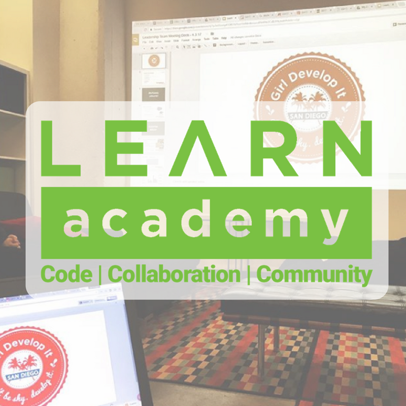 We are super excited to be hosting our next class at <a href="/SDLEARN/">LEARN academy</a>   Have you signed up for our Build &amp; Deploy workshop yet?  Don't delay - we have limited spots #HTML #CSS #JavaScript #BuildandDeploy #womenwhocode #SanDiego