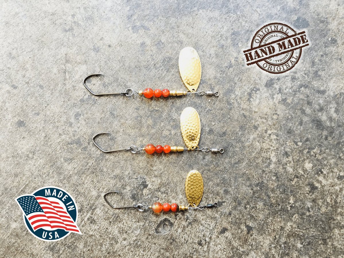 bestfishingbead's tweet image. Check out these handmade Fish Assassin spinners! These babies are killer effective for salmon trout and steelhead. Order some today and become a fish assassin yourself. stonecoldbeads.com/product/stone-…