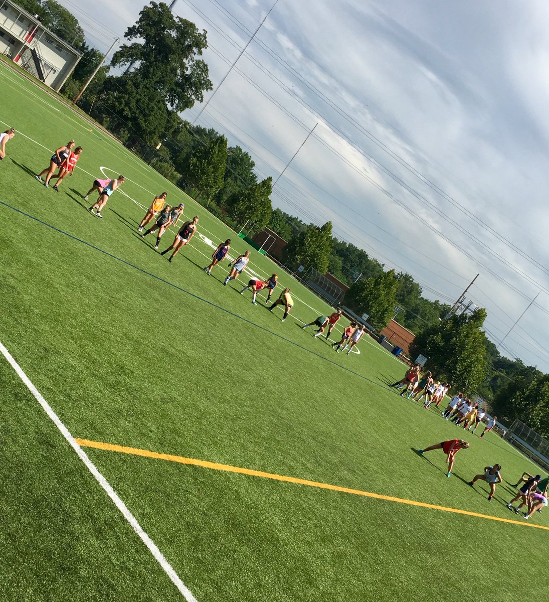 NerinxFH's tweet photo. Warming up for the 4th day of tryouts. #markerpride #nerinxstrong #nerinxathletics https://t.co/TGdObe3njX